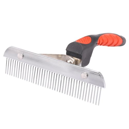 Peigne Pour Animaux De Compagnie Peigne De Râteau Extra-Large Brosse De Toilettage Outil De Délestage Peigne De Beauté Compatible Avec Les Grands Chiens Golden Ret
