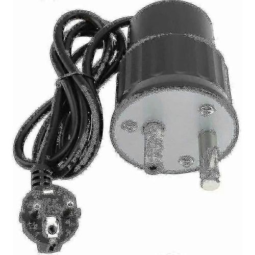 Kit de moteur de rôtissoire de barbecue électrique pour le camping,broche en aluminium avec charge de 0 à 24 kg et prise UE