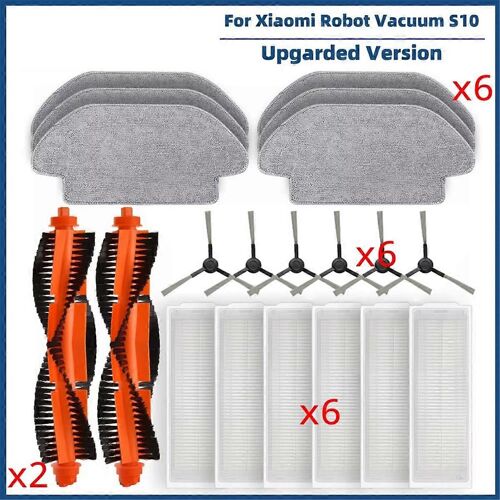 Brosse rotative de remplacement pour aspirateur robot S10 S12 T12 B106GL Accessoires Côté principal