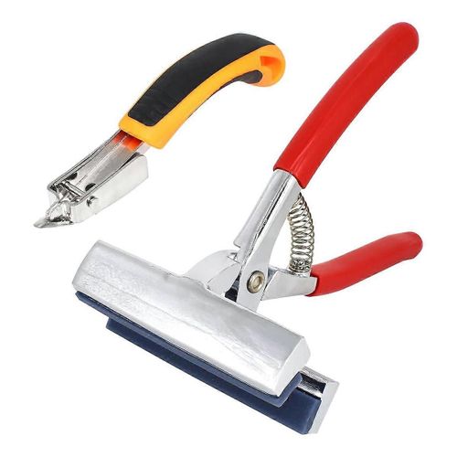 Duty Ensemble De Pinces À Toile Et D'extracteurs D'agrafes,Civière De Pince À Étirer Anti-Toile En Acier Inoxydable