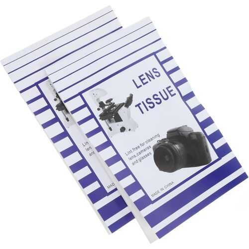 Papier De Nettoyage De Lentille Caméra Tissu De Nettoyage De Lentille pour Caméra Lentilles LCD Écrans Microscopes Lunettes Loupes (100 Pièces)