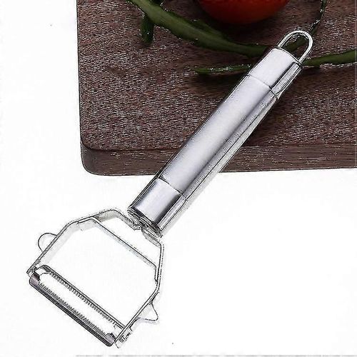 Éplucheur De Fruits De Légumes En Acier Inoxydable Ultra Tranchant Avec Poignée Ergonomique Facile À Saisir - Outil De Cuisine Efficace Pour Éplucher Les Pommes De Terre,Les Carottes,Les Pommes