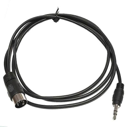 Câble MIDI 5 broches DIN mâle vers 3,5 mm mâle/femelle Connecteur adaptateur audio