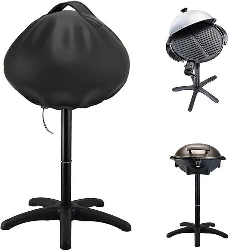 Housse de gril extérieur ronde étanche de 50 cm x 45 cm pour la protection du barbecue