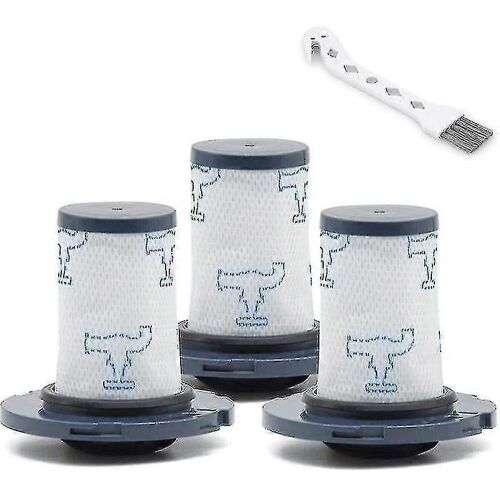 Paquet de 3 filtres HEPA de rechange pour aspirateur X-Force Flex 11.60,compatible avec la série rh98xx (rh9829/rh9878wo/rh9879wo)