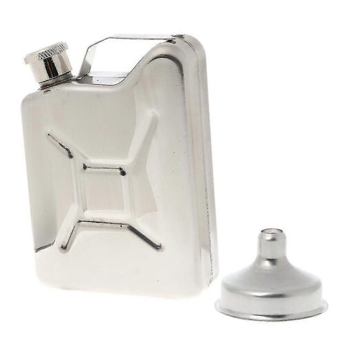 5oz en acier inoxydable Jerrycan Hip Flask pour l'alcool et le whisky,Portable poche flacon,Mens Gift