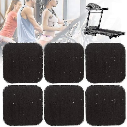 6pcs tapis absorbant de choc de tapis roulant,isolation acoustique anti-vibration de la maison coussin de sol épaissi-yu