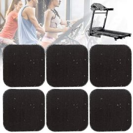 6pcs tapis absorbant de choc de tapis roulant,isolation acoustique anti-vibration de la maison coussin de sol épaissi-yu