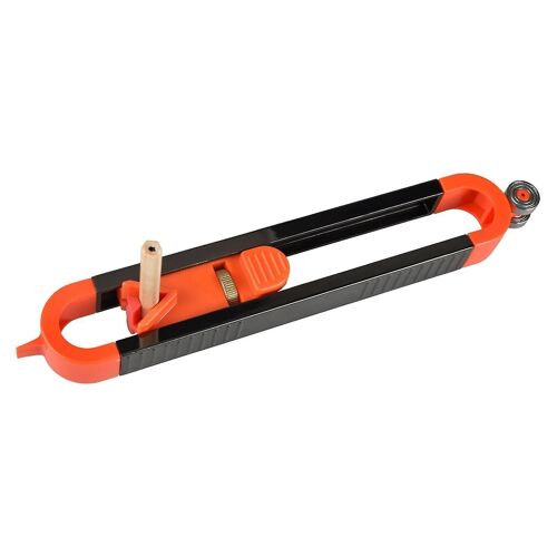 Pour jauge de contour avec règle de mesure de serrure irrégulière pour le carrelage du bois-yu