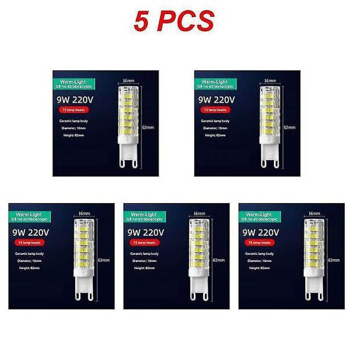 5/8/10pcs 9w 10w Dimmable Lampe De Maïs En Céramique Faible Puissance G9 Led Ampoule Remplacer La Lampe Halogène G9 Spotlight Home-Yu