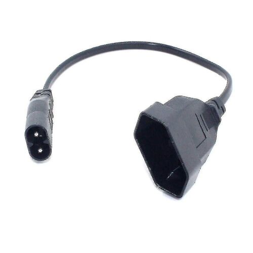 C8 mâle à l'Europe Schoko Cee7/16 Outlet Femelle Prise Câble D'extension D'alimentation Pour Pdu Ups 35cm -wf -z-haoyi