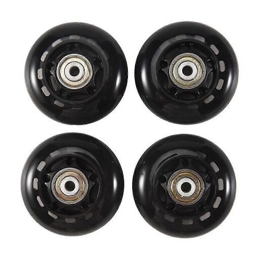 4 Roues En Caoutchouc De Patin À Roulettes - Accessoires De Patin Antidérapants,Silencieux Et Durables