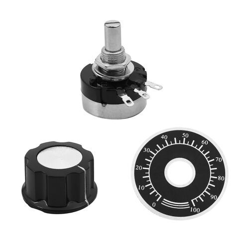 Potentiomètre en carbone avec diamètre avec bouton,RV24YN 20S B103 10K Ohm-yu