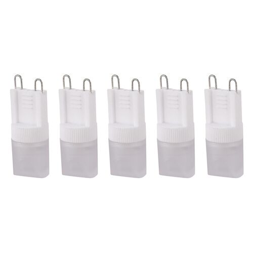 5x G9 Blanc Chaud 1 Ampoule Led Spot Lampe 1w Ac 220v-240v Haute Puissance