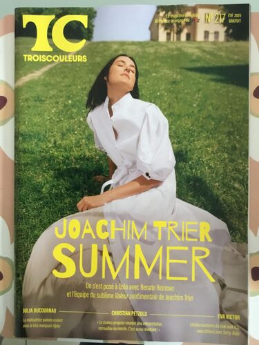 Troiscouleurs 217 Joachim Trier Renate Reinsve Inga Ibsdotter Lilleaas Julia Ducournau Christian Petzold Eva Victor Kae Tempest