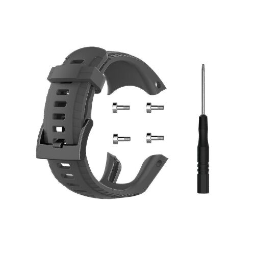 Bracelet De Montre En Silicone Souple De Remplacement Pour Suunto 5