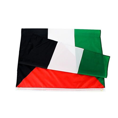 Drapeau de la Palestine Grand Moyen-Orient palestinien 90 * 150cm Palestin Free Gaza Support