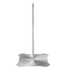 Support de barbecue à brochette,grille de cuisson verticale en acier inoxydable