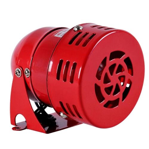 Alarme Moteur Ms-190 220 V 120 Db Mini Alarme Moteur En Métal Rouge