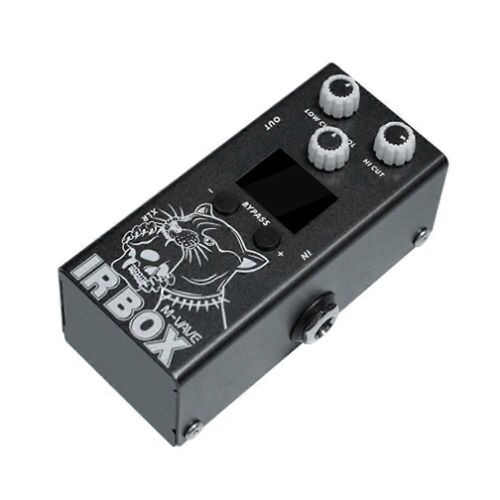 Boîte IR Pédale d'effet guitare avec baffle IR Enceintes de réponse impulsionnelle Simulateur de haut-parleur Port de sortie XLR