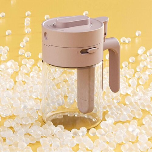 Pot À Épices 2 En 1,Pot À Épices Amovible Avec Cuillère,Jaune