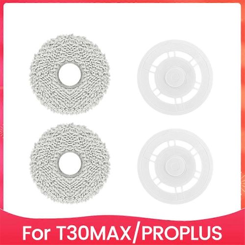 Support de chiffon pour aspirateur robot T30MAX/T30PRO PLUS, pièces de rechange, 4 pièces