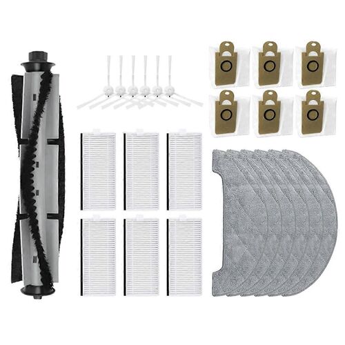pour Tama H14,Sac à poussière Hepa Filtre Rouleau Brosse Latérale Vadrouille Chiffon