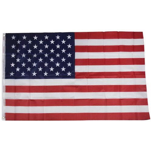 PROMOTION *** Drapeau Etats Unis USA - 150 x 90 cm (Uniquement chez le vendeur PLANETE SUPPORTER = 100% conforme l'image)