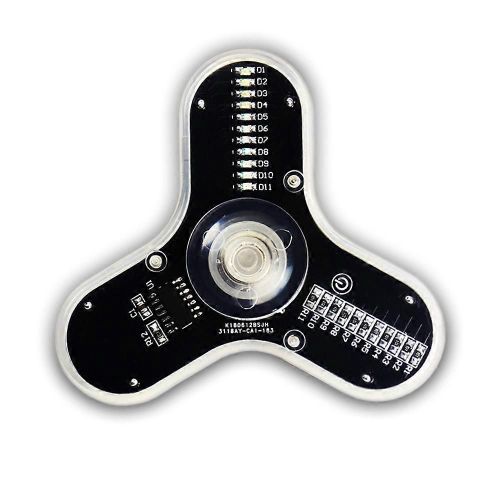 Kit de bricolage électronique LED Fingertip Gyro Manufacture Kit de soudure de bricolage Diode colorée Trains électroniques