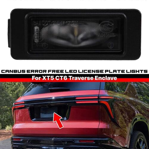 13510659 Éclairage De Plaque D'immatriculation Pour Voiture Xt5