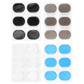 Lot De 24 Amortisseurs De Batterie En Silicone,Coussinets En Gel Souples Pour Sourdine