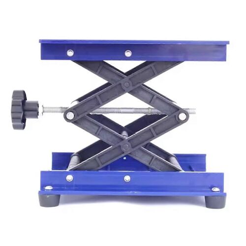 Table De Toupie En Acier Inoxydable 100 X 100 Mm, Support De Levage Pour Laboratoire De Gravure Sur Bois, Plate-Forme De Support Pour Bois