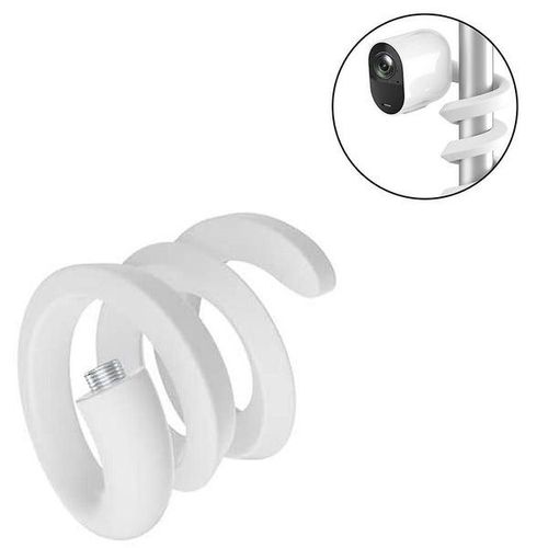 Support Flexible Pour Babyphone Avec Col De Cygne Réglable, Compatibilité Universelle, Design Portable, Silicone Et Acier Inoxydable