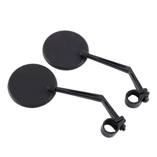 Nouveau Rétroviseur Latéral Noir Rétroviseur Pour Guidon Moto Vélo Hb043 Neuf