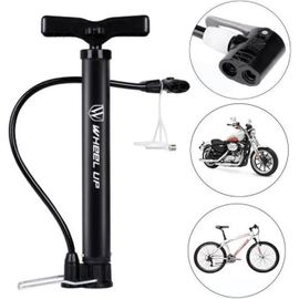 Pompe À Vélo - Roue Vers Le Haut - W3532-01 - Portable - 120psi - Noir