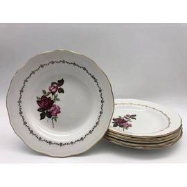 6 Assiettes Creuses Amandine Francoise