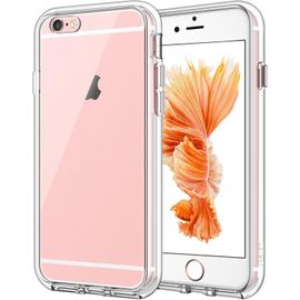 Coque Pour Iphone 6s Et Iphone 6, Anti-Jaunissement Housse De Protection Transparente Anti-Chocs Et Anti-Rayures (Hd Clair)[Wke03715]
