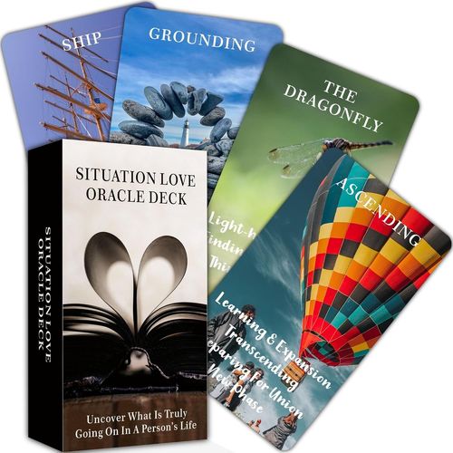 Love Oracle Cards Decks,Situations Love Oracle Deck,Oracle Cards For Beginners,Clarification Love,Friends,Career Related