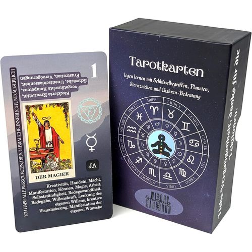 Cartes De Tarot Avec Buck Pour Débutants,Cartes De Tarot Allemandes