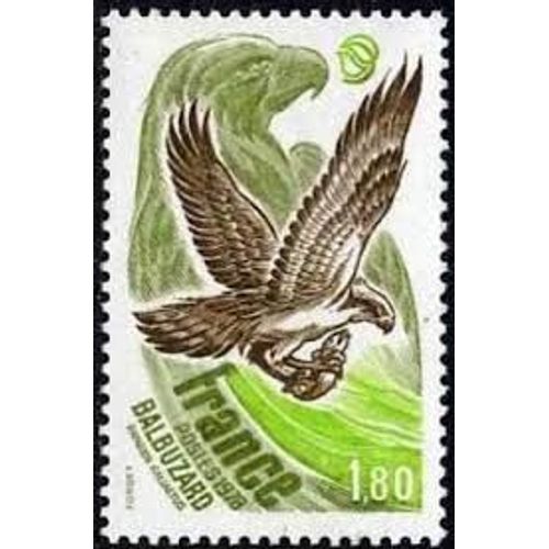 Série Nature : Balbuzard Année 1978 N° 2018 Yvert Et Tellier Luxe
