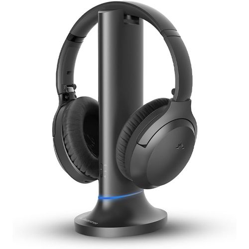 SUBZONAL-Opera Plus ¿ Casque sans Fil pour TV avec Dialogue Clair et Amplification du Volume pour Seniors, Utilisation avec Barre de Son, Base de Chargement avec émetteur, Confort prolongé