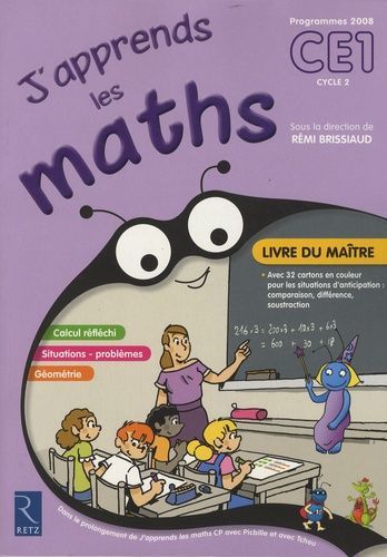 J'apprends Les Maths Ce1 - Livre Du Maître