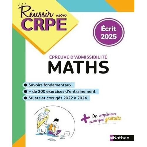 Maths - Epreuve D'admissibilité Écrit