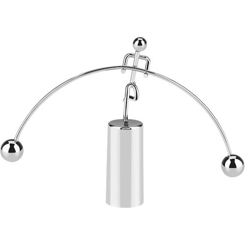 KAAQL-Mini Berceau Balance Ball Ameublement Physique Classique Science Fun Bureau Bureau Jouet Éducatif Pour La Décoration De La Maison Décor De Bureau Petits Ornements Décompressif Art Gadgets