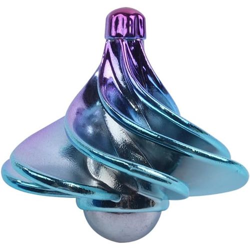 RVKAL-Gyroscope À Vent Spinner-Jouet De Décompression De Bureau,Gyroscope À Flux D'Air,Girouette Pour Soulager Le Stress,Fidget Spinner,Jouet De Soulagement Du Stress Pour Le Bureau