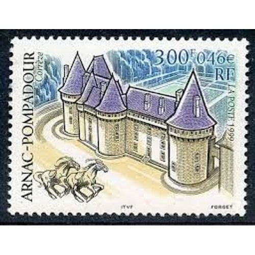 Château D'Arnac-Pompadour Année 1999 N° 3279 Yvert Et Tellier Luxe