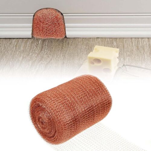Filet Cuivre Anti Limaces et Escargots - 6m x 12,7cm pour la Protection du Jardin et d'autres Espaces - Double Maille pour Une Durabilit¿¿ Accrue