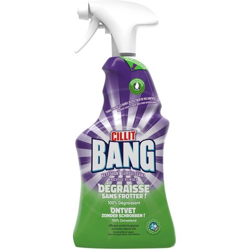 Spray 100% Dégraissant - Nettoyant Multi Surface sans frotter 750ml