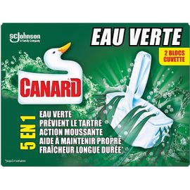 Wc Eau Verte - Bloc Wc Colorant 5en1-2 Blocs
