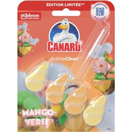 WC Active Clean Edition LimitéeTropical Adventure - Bloc pour les Toilettes -Fraicheur à Chaque Chasse - Jusqu'à 3 Semaines d'Efficacité - 1 Bloc WC